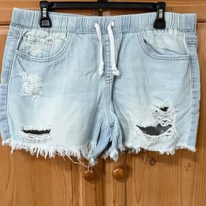 YMI Light Blue Denim Shorts